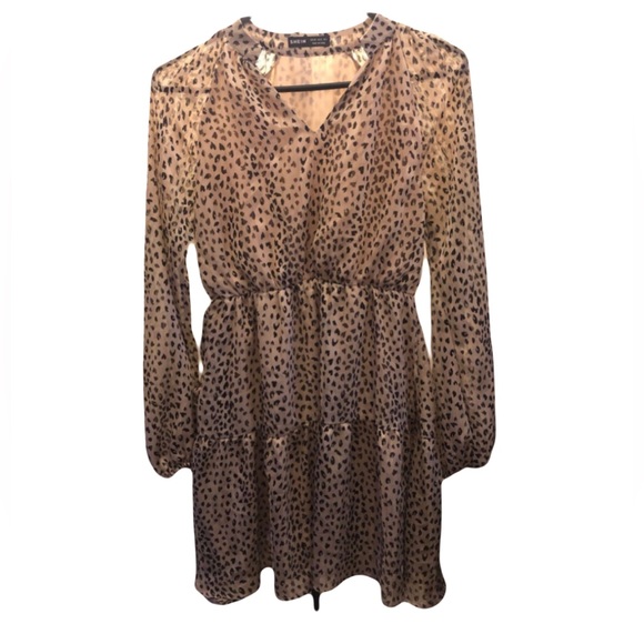 Dress Cheetah Print Size 2 - Picture 3 of 4